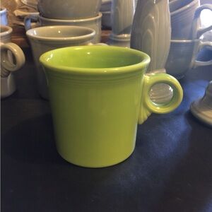 FIESTA Chartreuse Ring Handled Mug Fiestaware NEW HLC Retired 1st